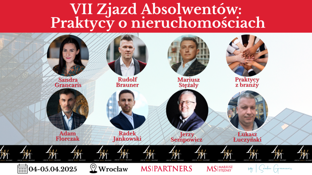 04-05.04. – Zjazd Absolwentów + Konferencja Lekcje Warte Miliony – Wrocław